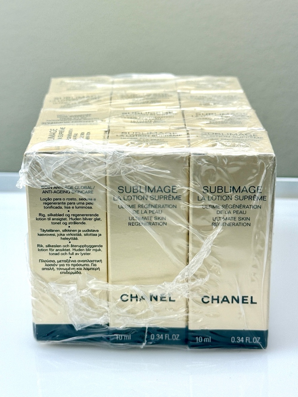 12 x CHANEL Sublimage La Lotion Suprême - Ultimate Skin Regeneration BNIB